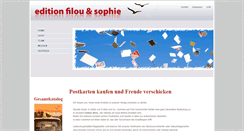 Desktop Screenshot of filousophie.de